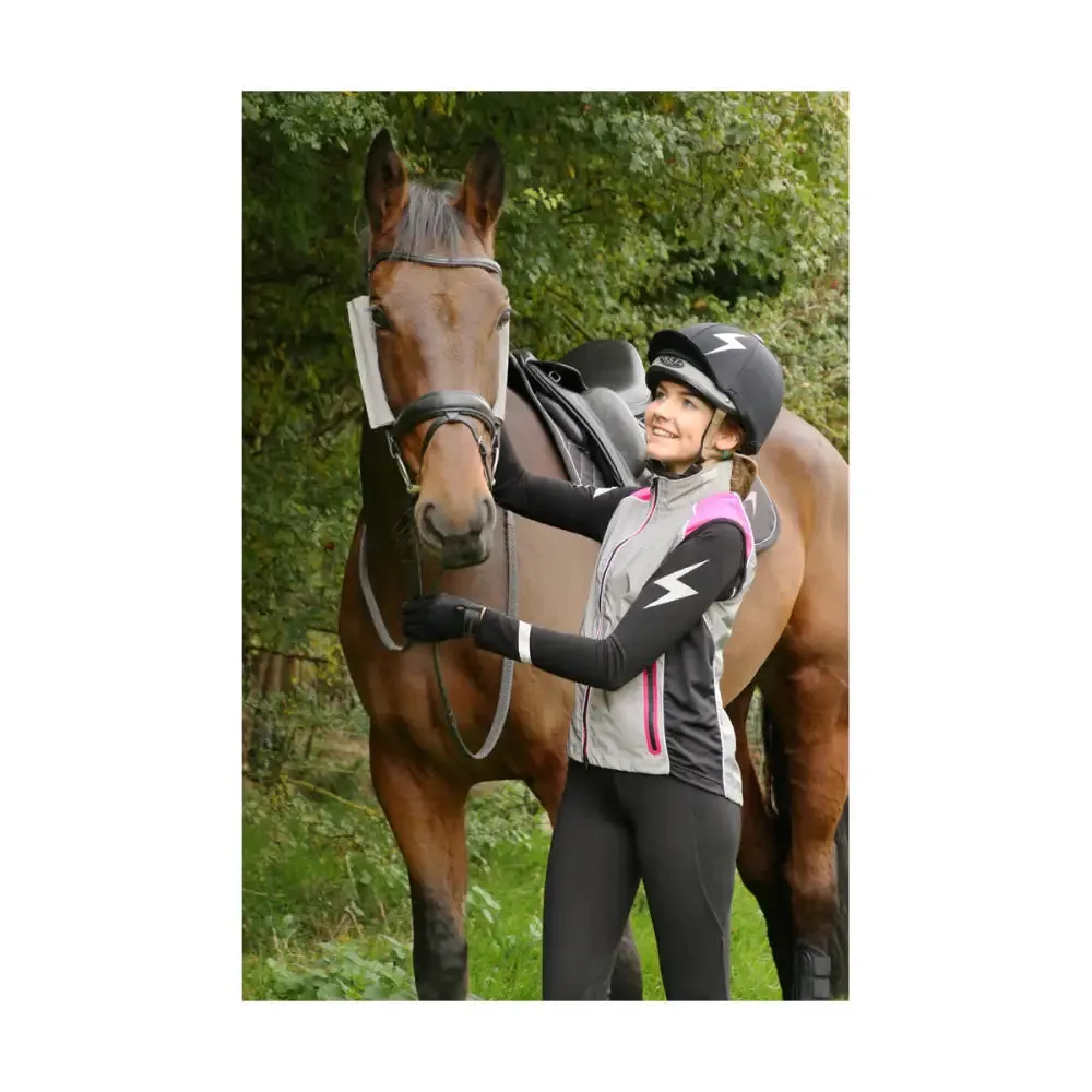 Silva Flash Lightweight Duo Reflective Gilet by Hy Equestrian