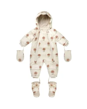 Snow Puffer Suit- Sunflower