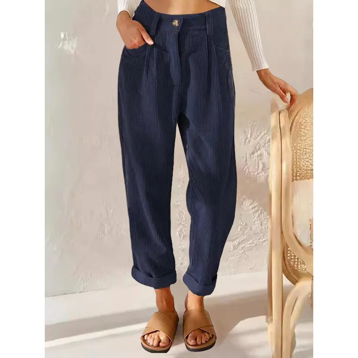 Sofia Amoretti Corduroy Breeze Trousers