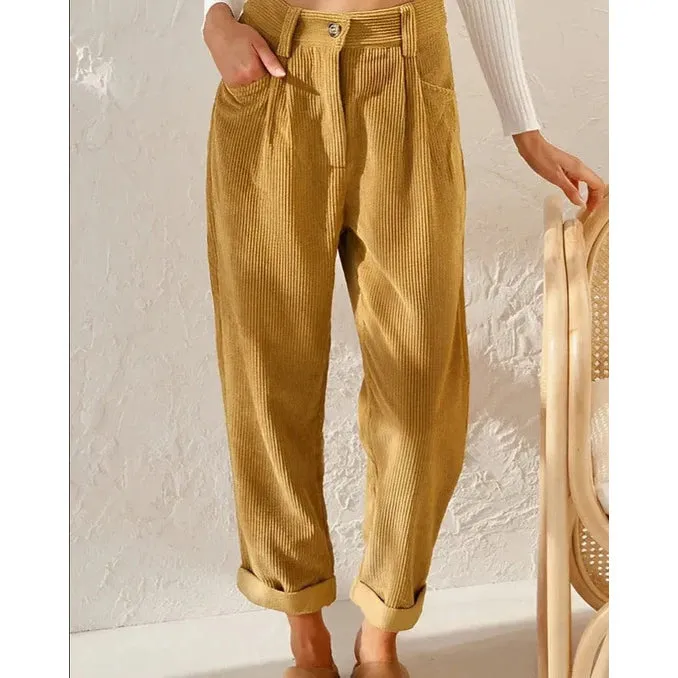 Sofia Amoretti Corduroy Breeze Trousers