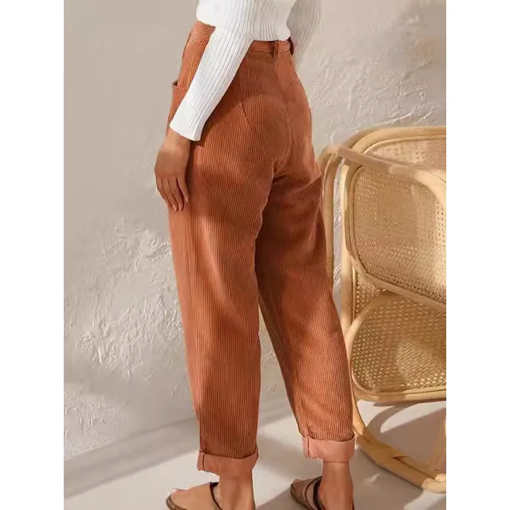 Sofia Amoretti Corduroy Breeze Trousers