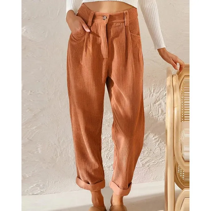 Sofia Amoretti Corduroy Breeze Trousers