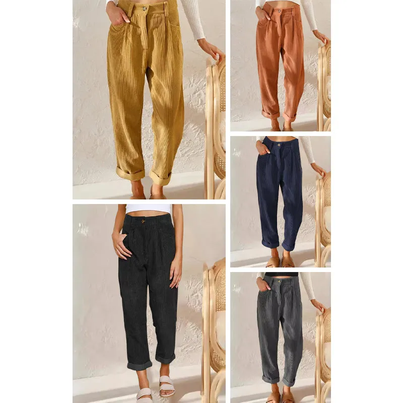 Sofia Amoretti Corduroy Breeze Trousers