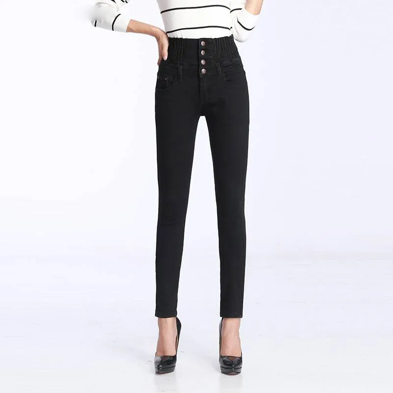 Some Secret High Waist Skinny Jeans