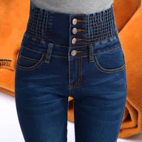 Some Secret High Waist Skinny Jeans