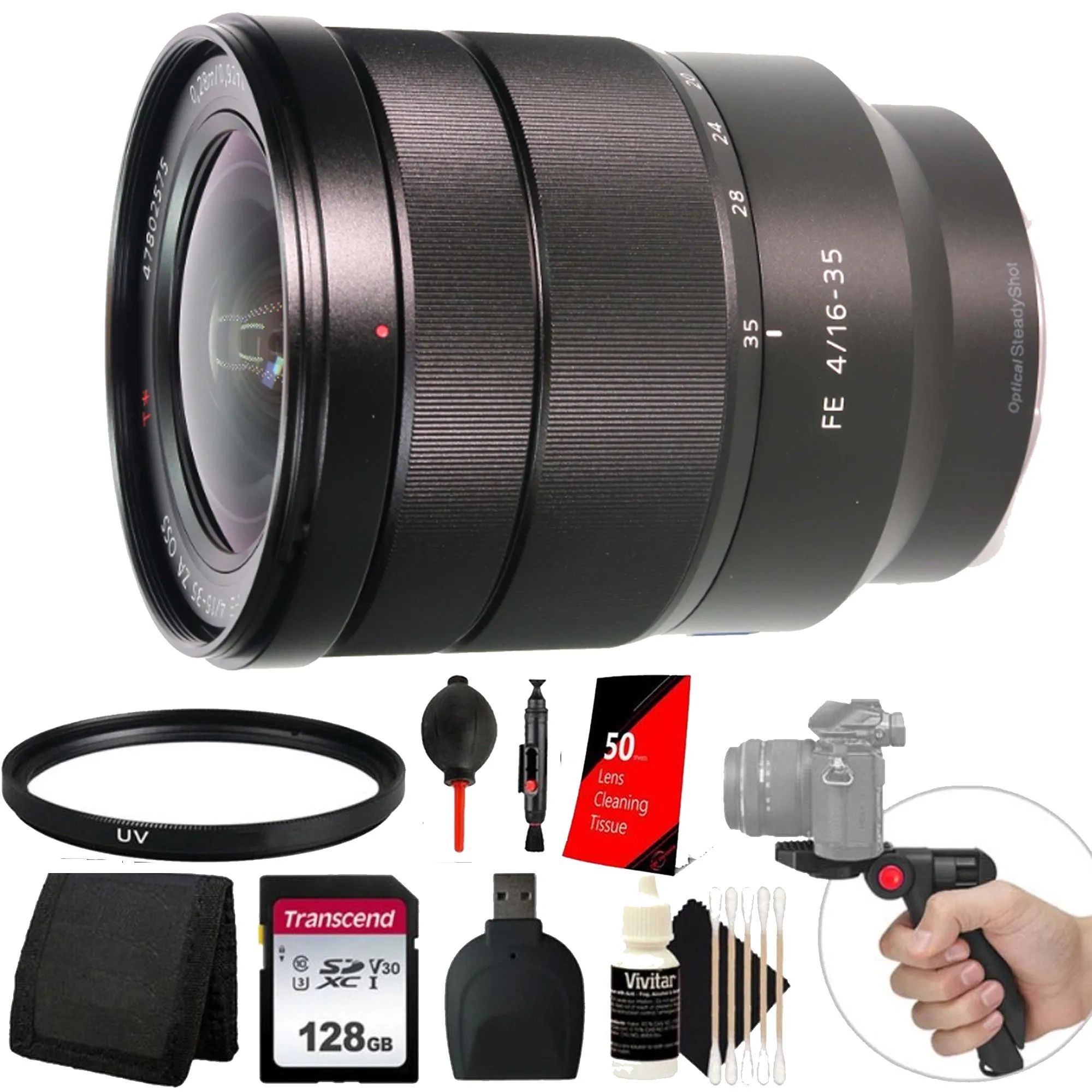 Sony Vario-Tessar T* FE 16-35mm f/4 ZA OSS E-Mount Lens   Essential Accessory Kit