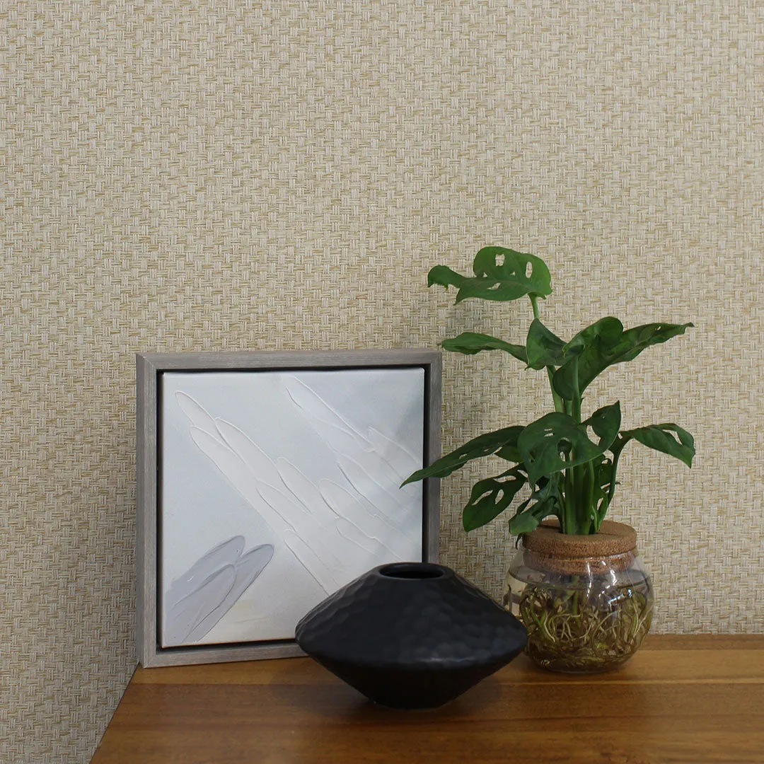 Stranded Box Weave Paperweave Wallpaper
