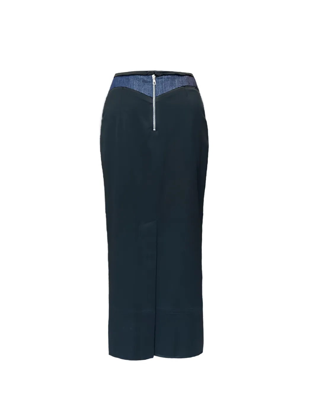 Strech Atlas Pencil Skirt (Last item)