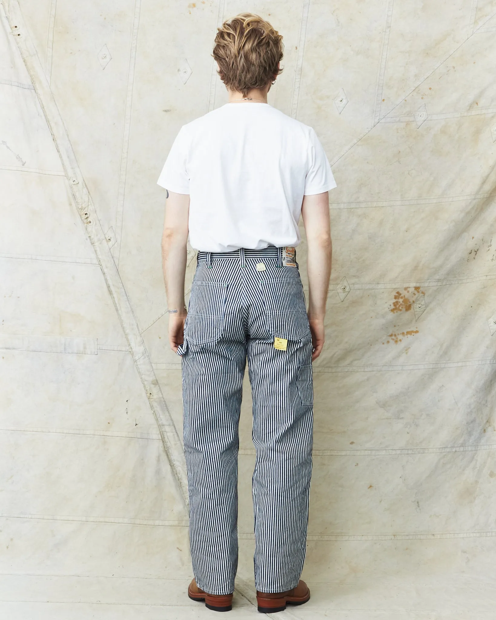 Sugar Cane & Co. 11oz. Hickory Stripe Work Pants SC41823