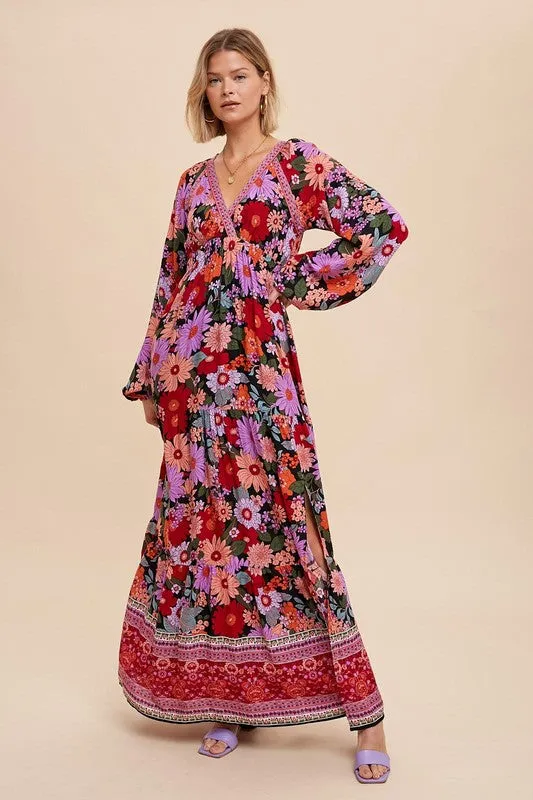 Super Bloom Floral Maxi Dress