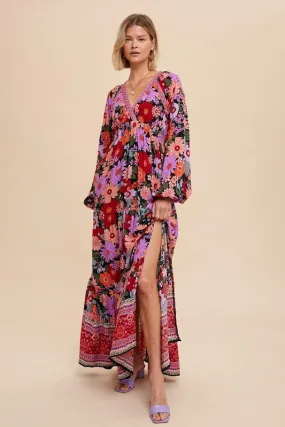 Super Bloom Floral Maxi Dress