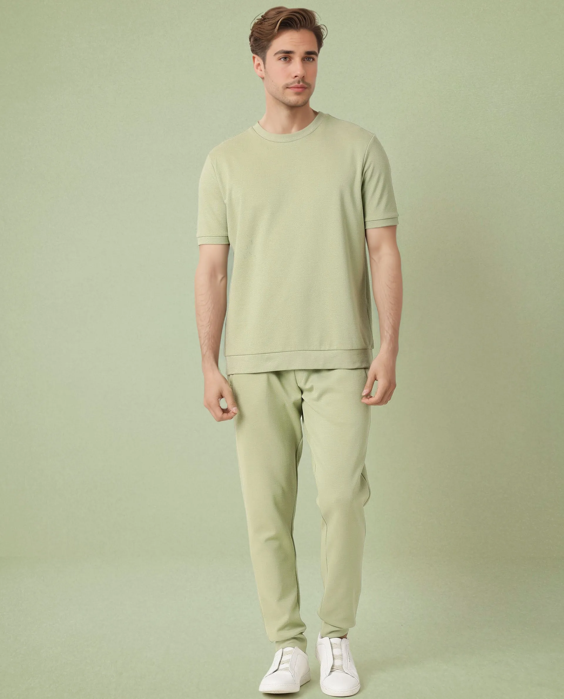 Sweat Tee Cardamom Green Men