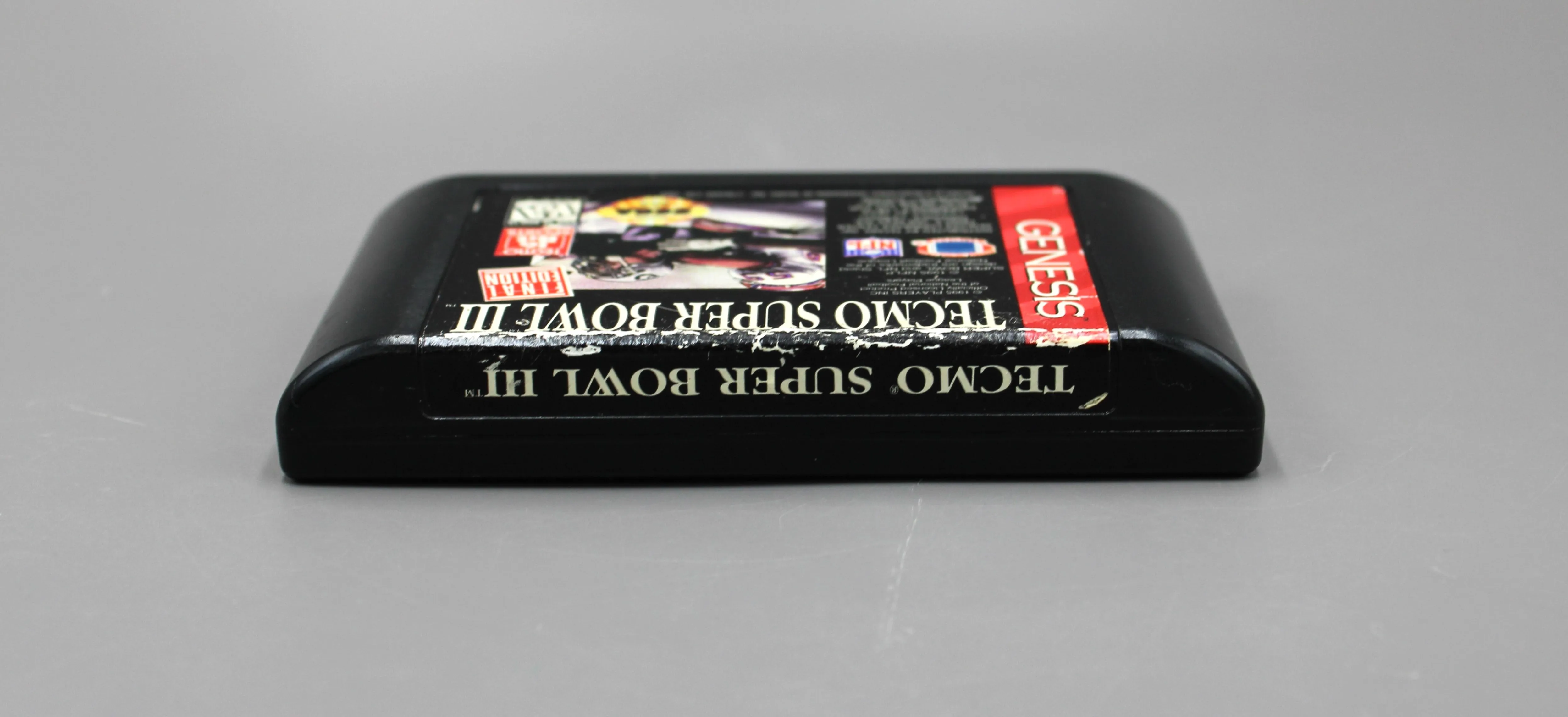 Tecmo Super Bowl III 3 (Sega Genesis, 1993) Game Cartridge [New Save Battery] Tested!