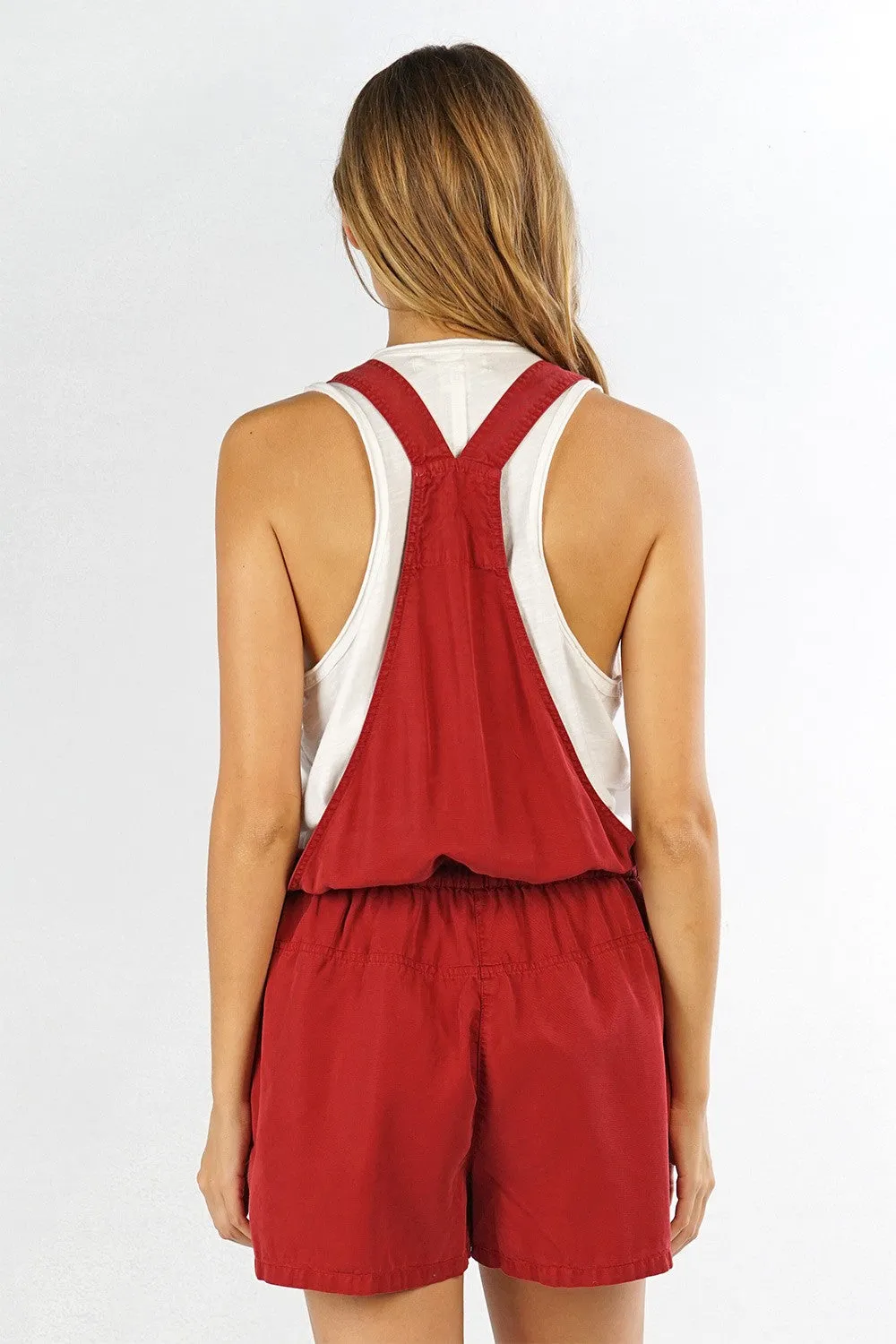 Tencel Overall Shorts