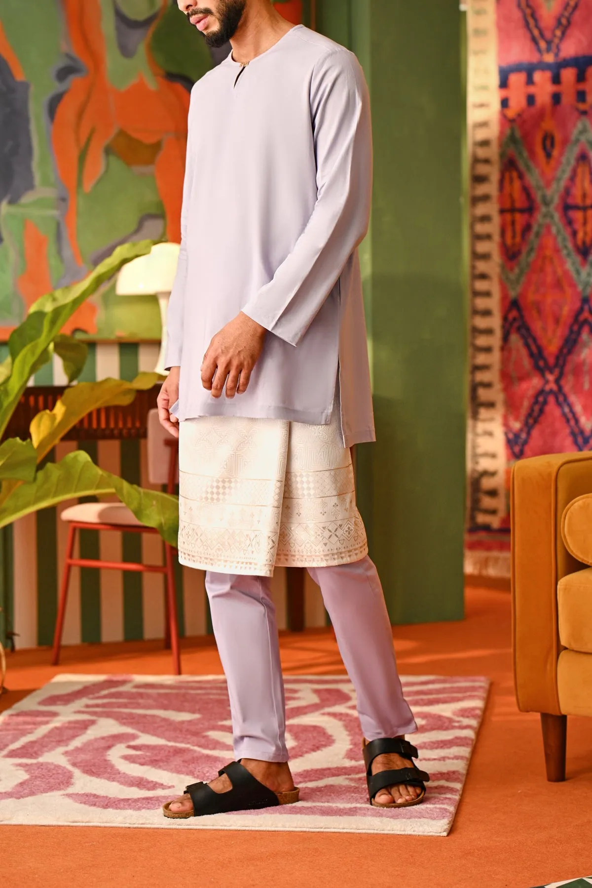The Perfect Men Slim Fit Pants - Lilac