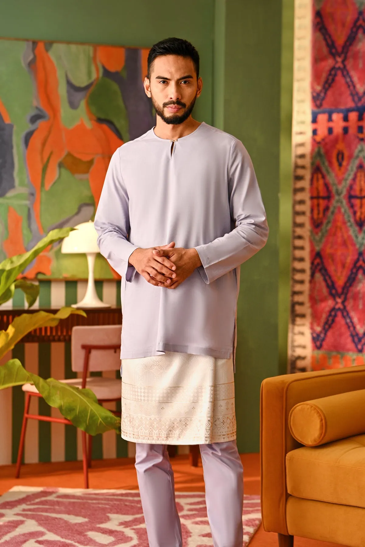 The Perfect Men Slim Fit Pants - Lilac