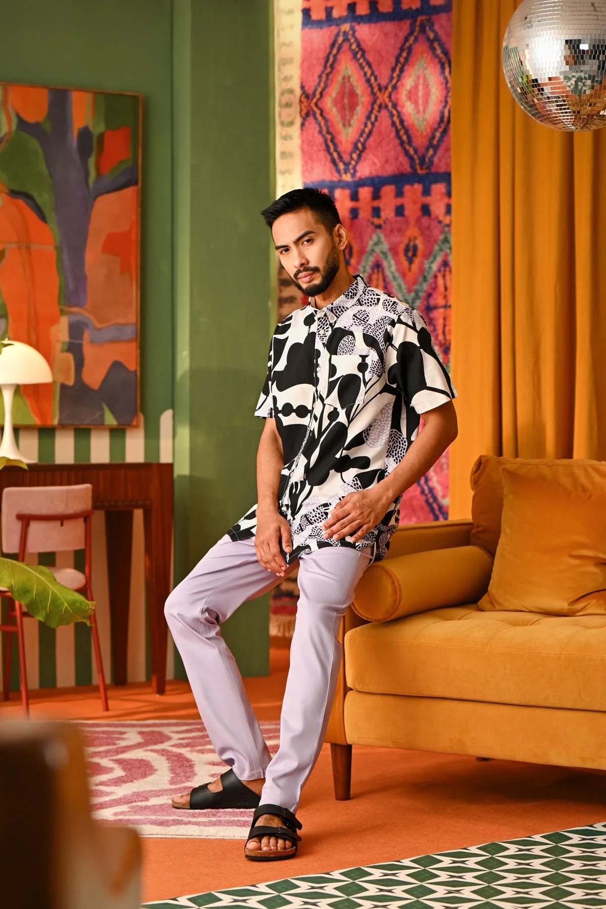 The Perfect Men Slim Fit Pants - Lilac