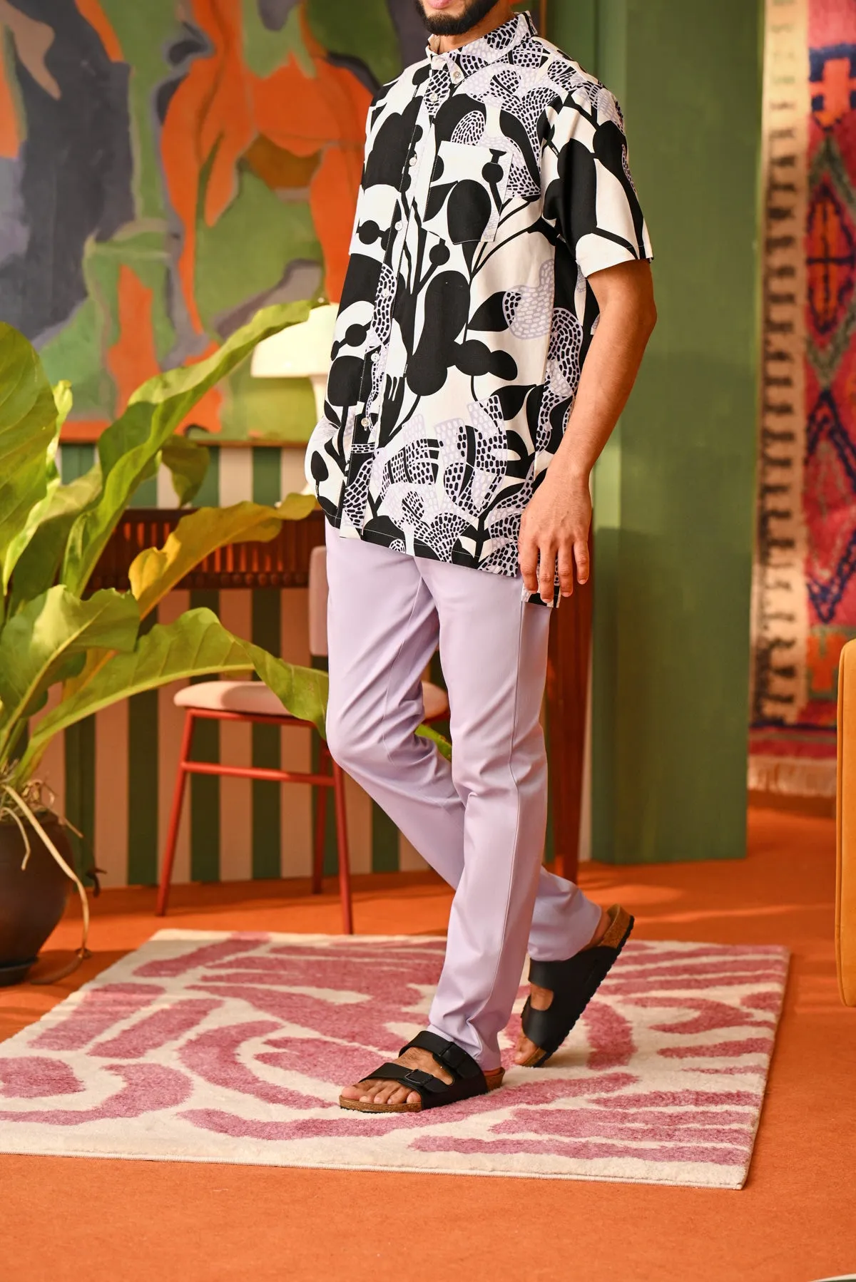 The Perfect Men Slim Fit Pants - Lilac