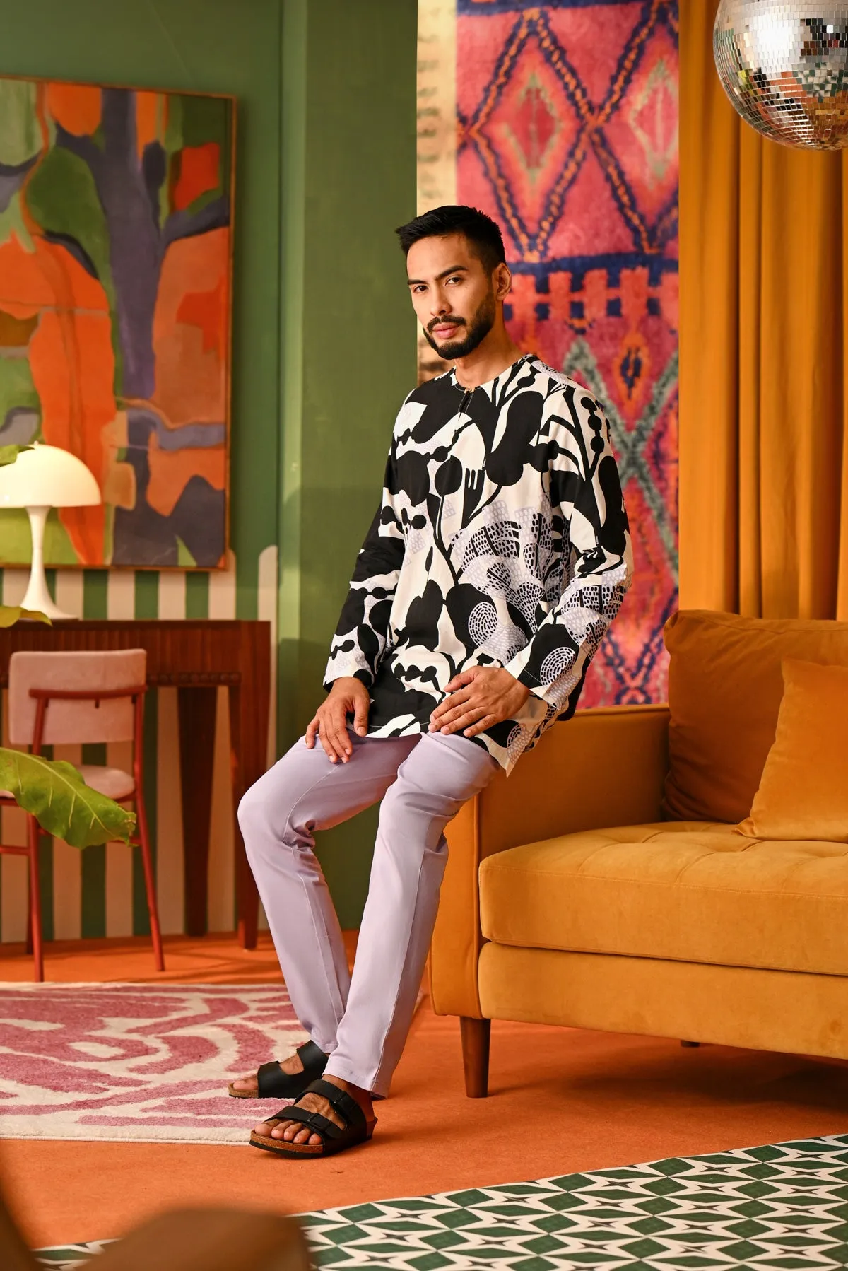 The Perfect Men Slim Fit Pants - Lilac