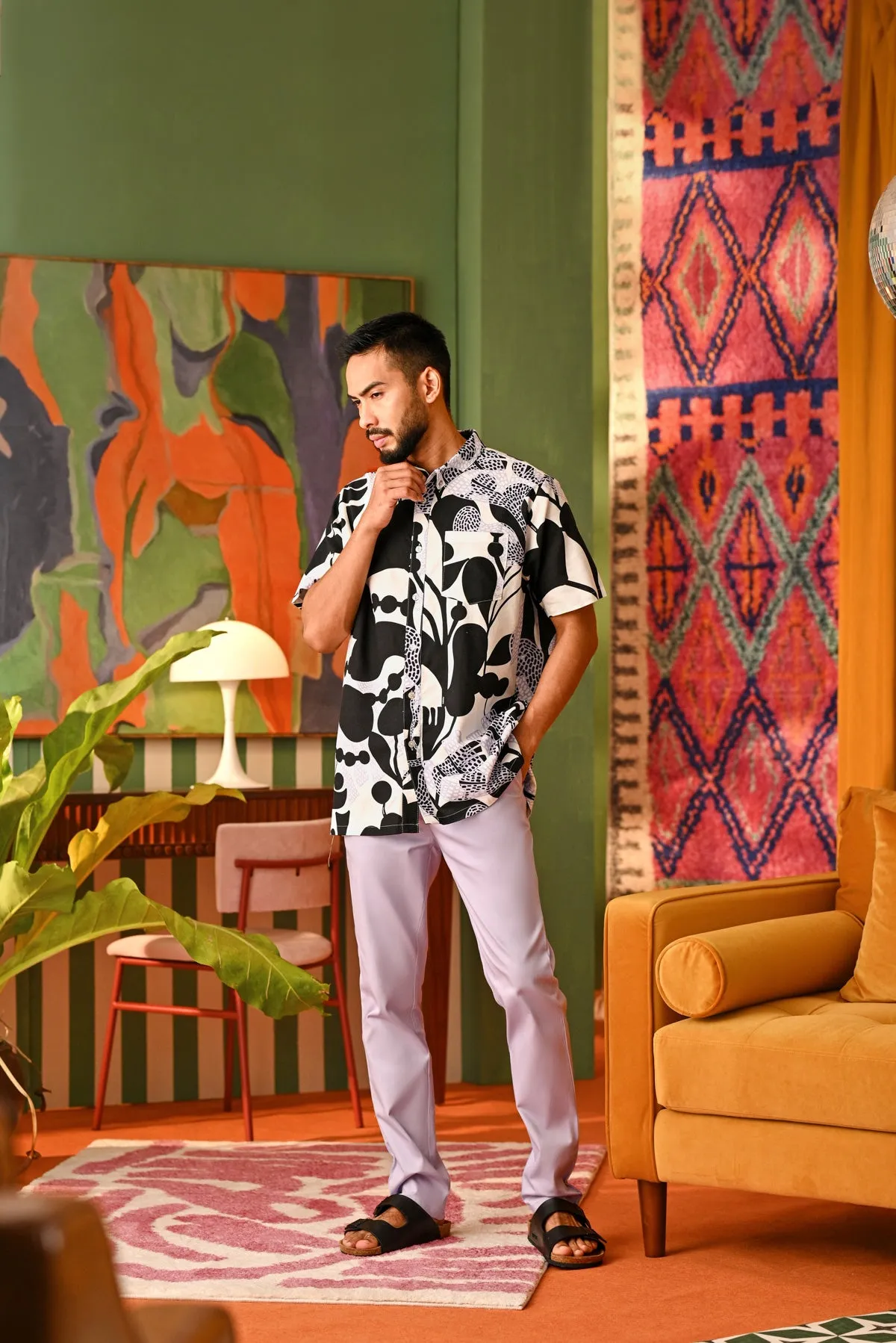 The Perfect Men Slim Fit Pants - Lilac