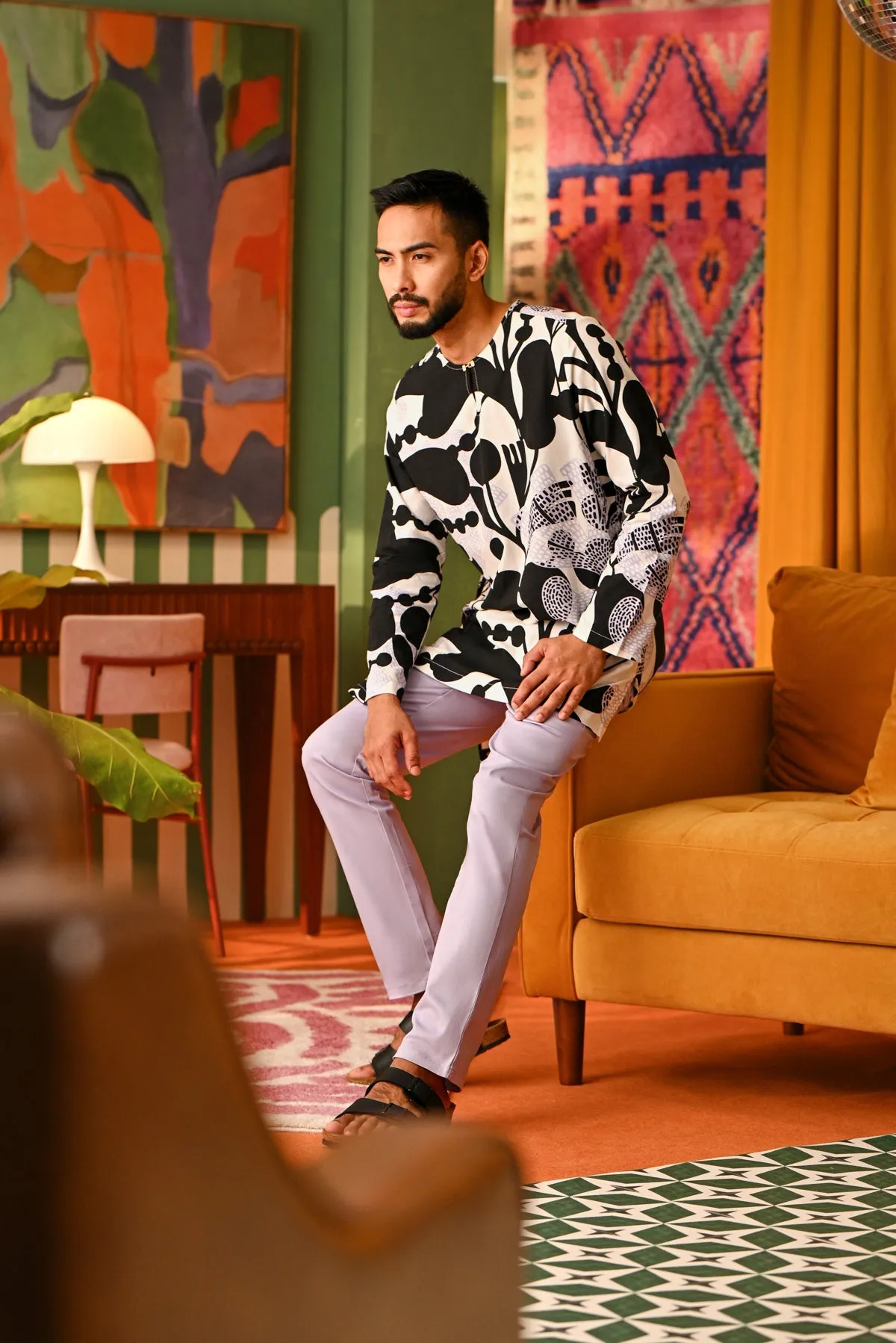 The Perfect Men Slim Fit Pants - Lilac
