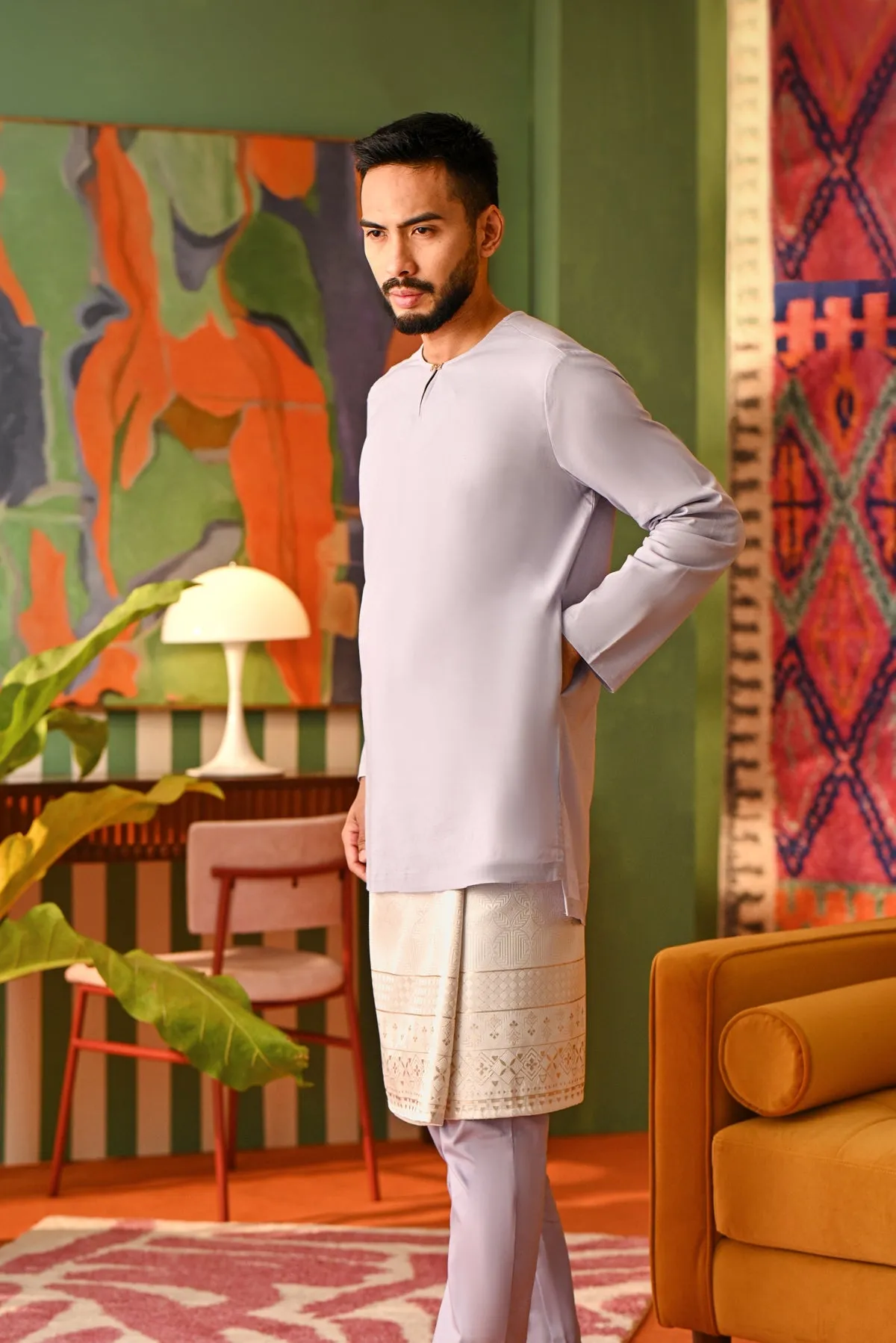 The Perfect Men Slim Fit Pants - Lilac