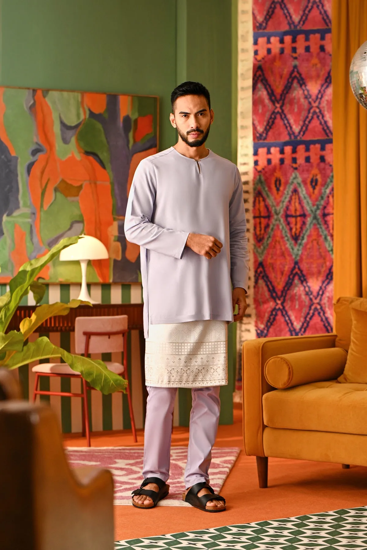 The Perfect Men Slim Fit Pants - Lilac