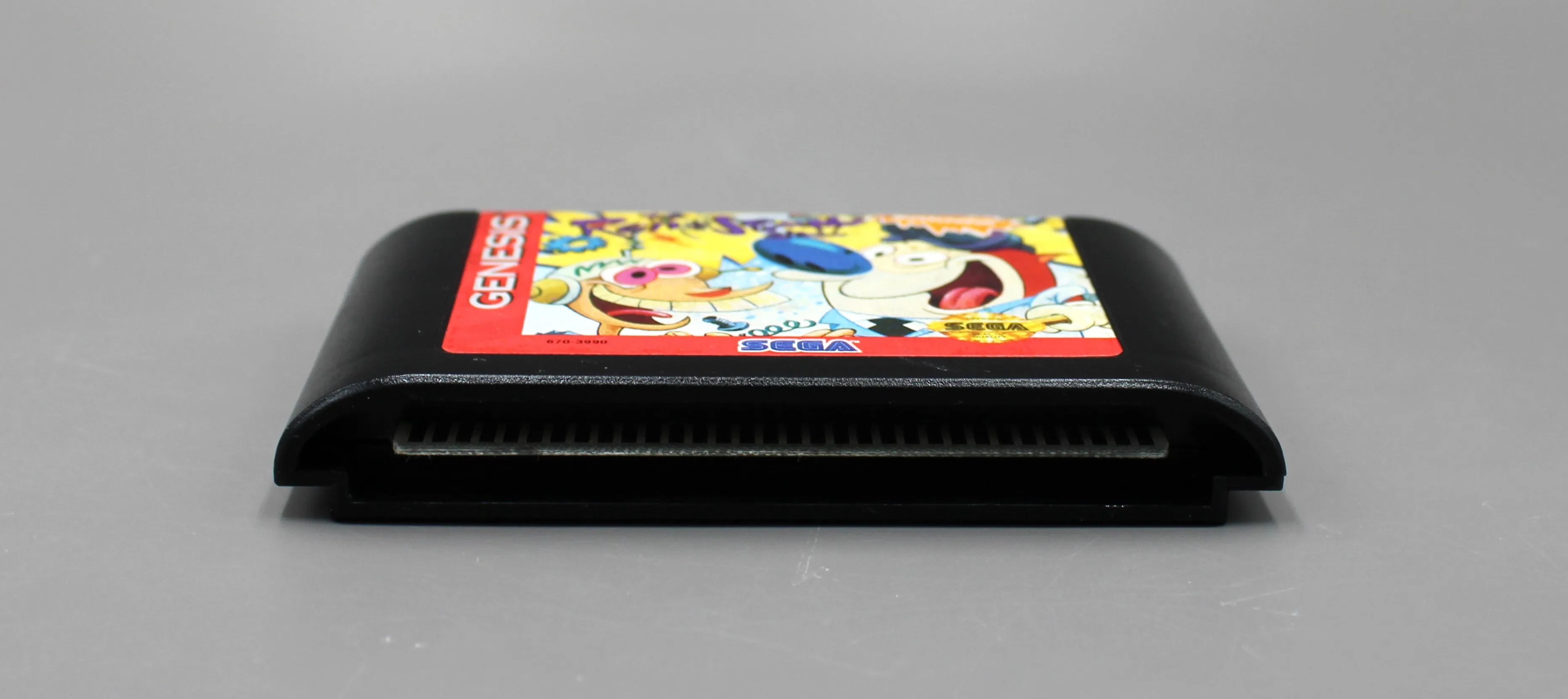 The Ren & Stimpy Show: Stimpy's Invention (Sega Genesis, 1993) Game Cartridge, Cleaned & Tested!
