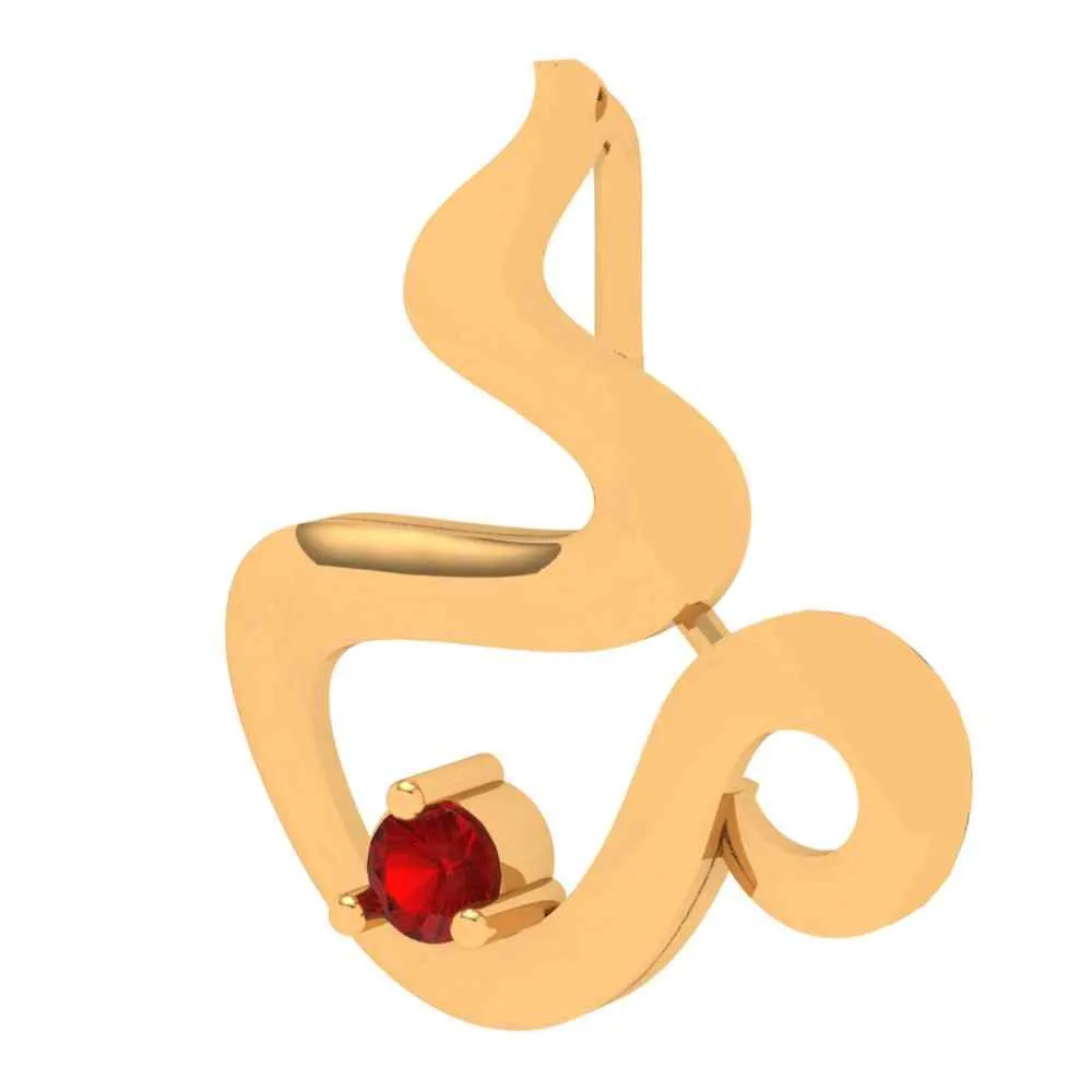 Tiny Cup 22k Gold Pendant