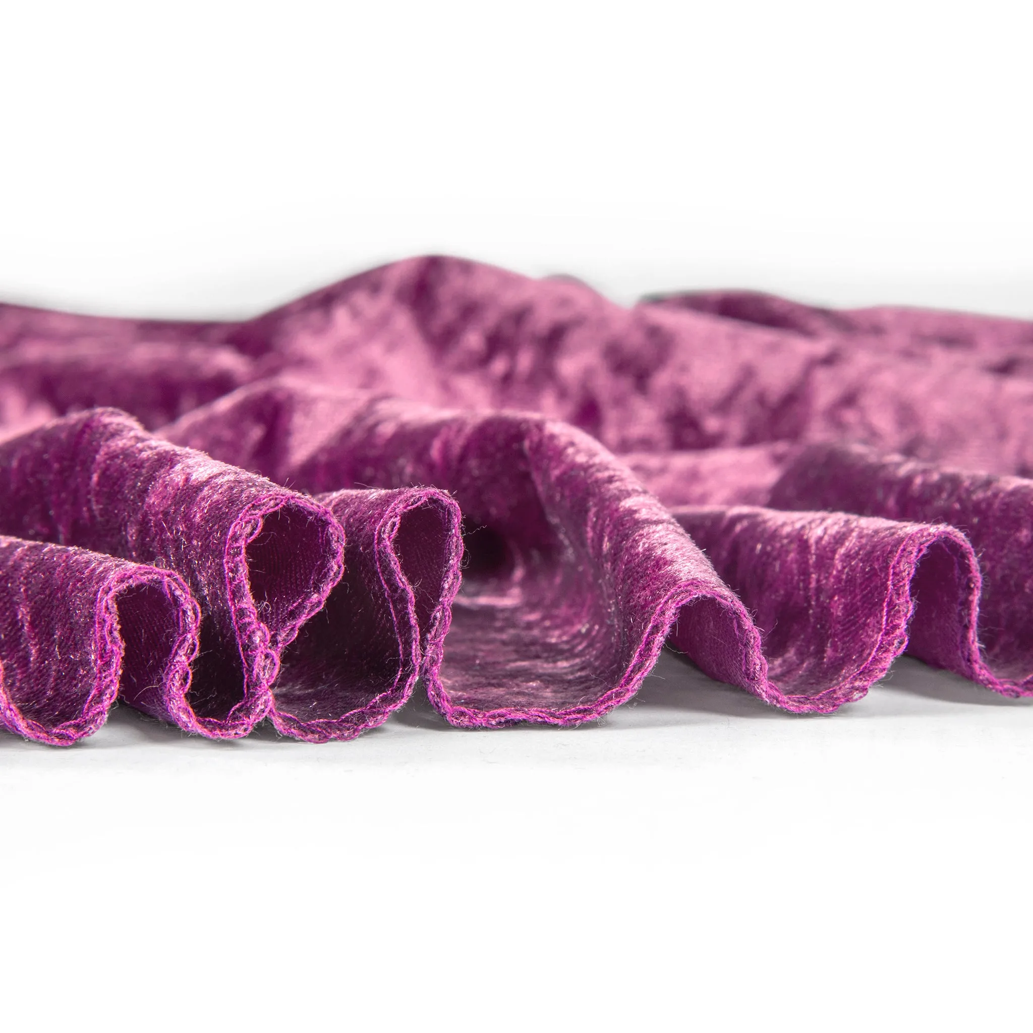 Velvet 120" Round Tablecloth - Violet