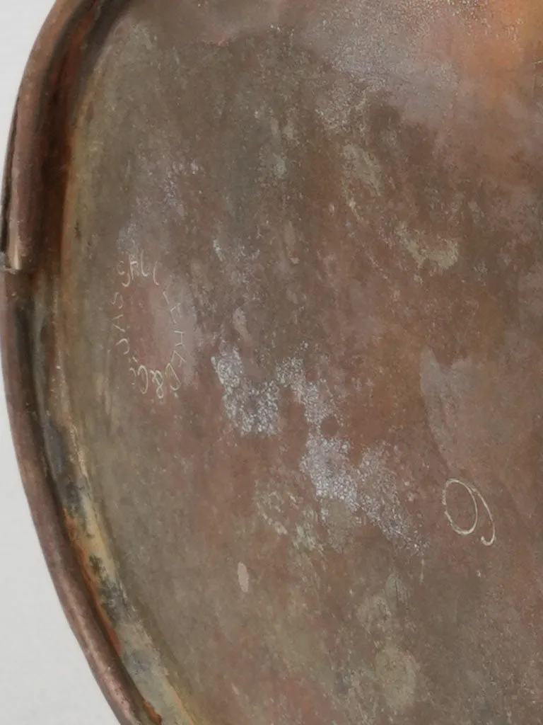Vintage French Copper Watering Can - Oval