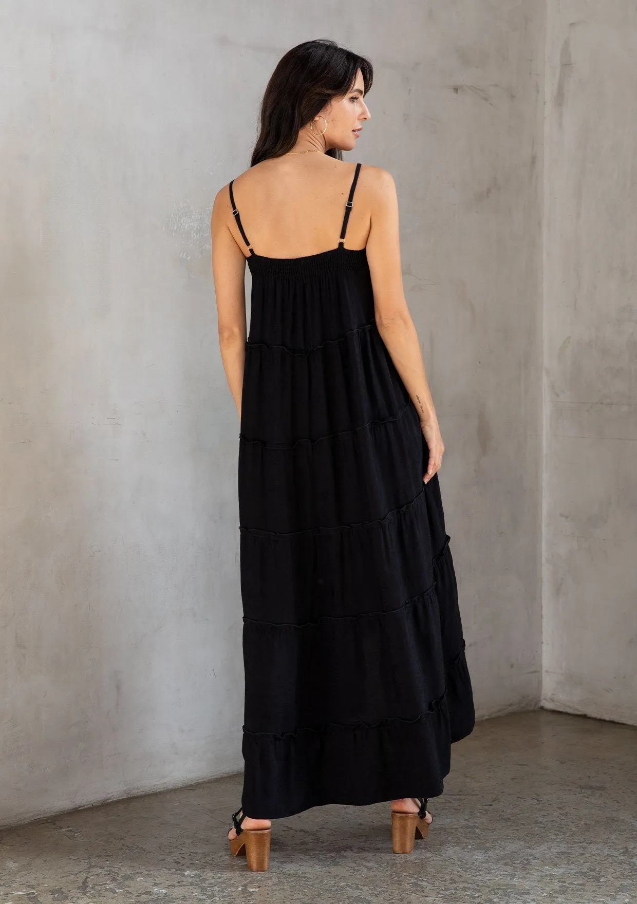 Wavelength Tiered Maxi Dress