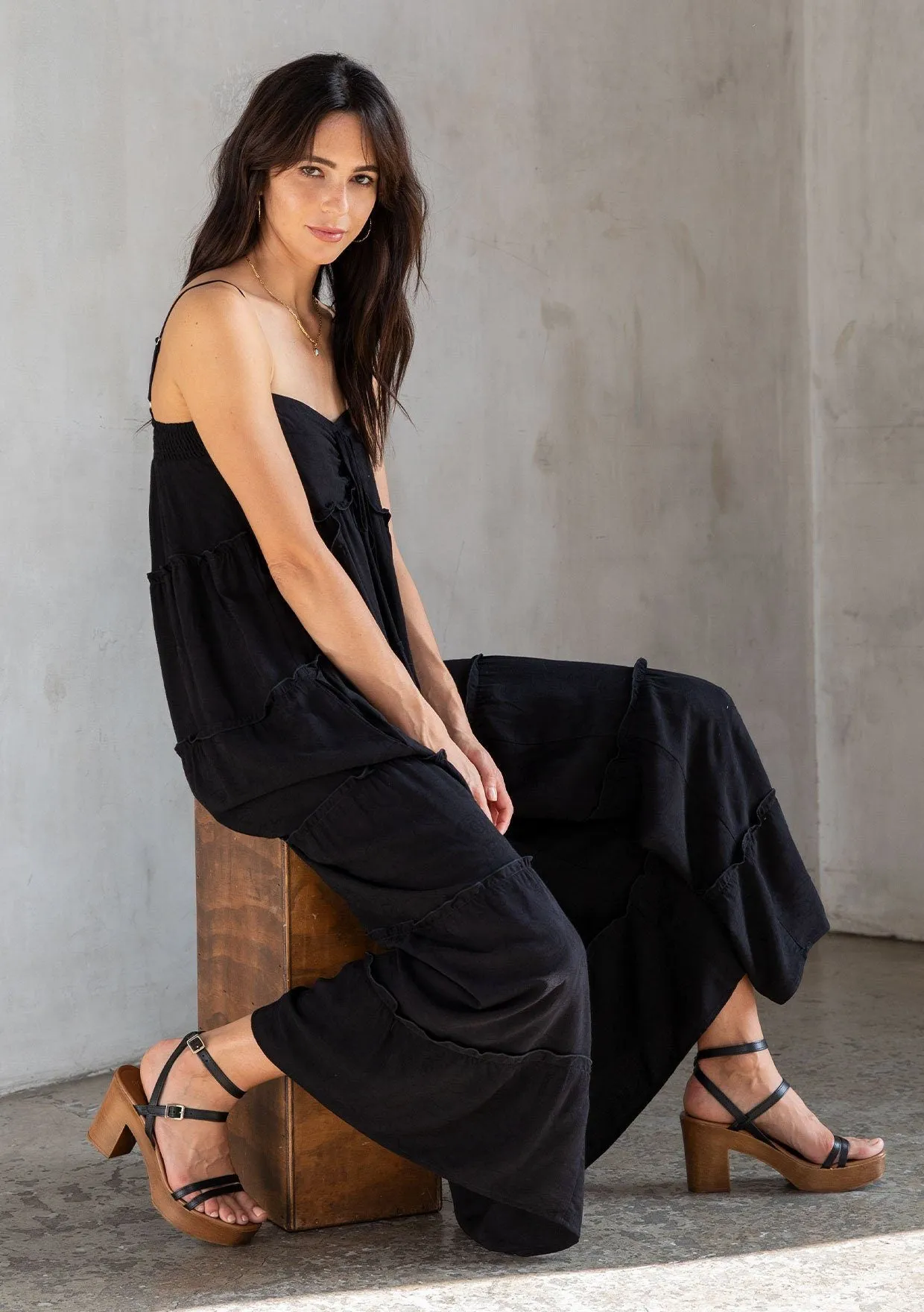 Wavelength Tiered Maxi Dress