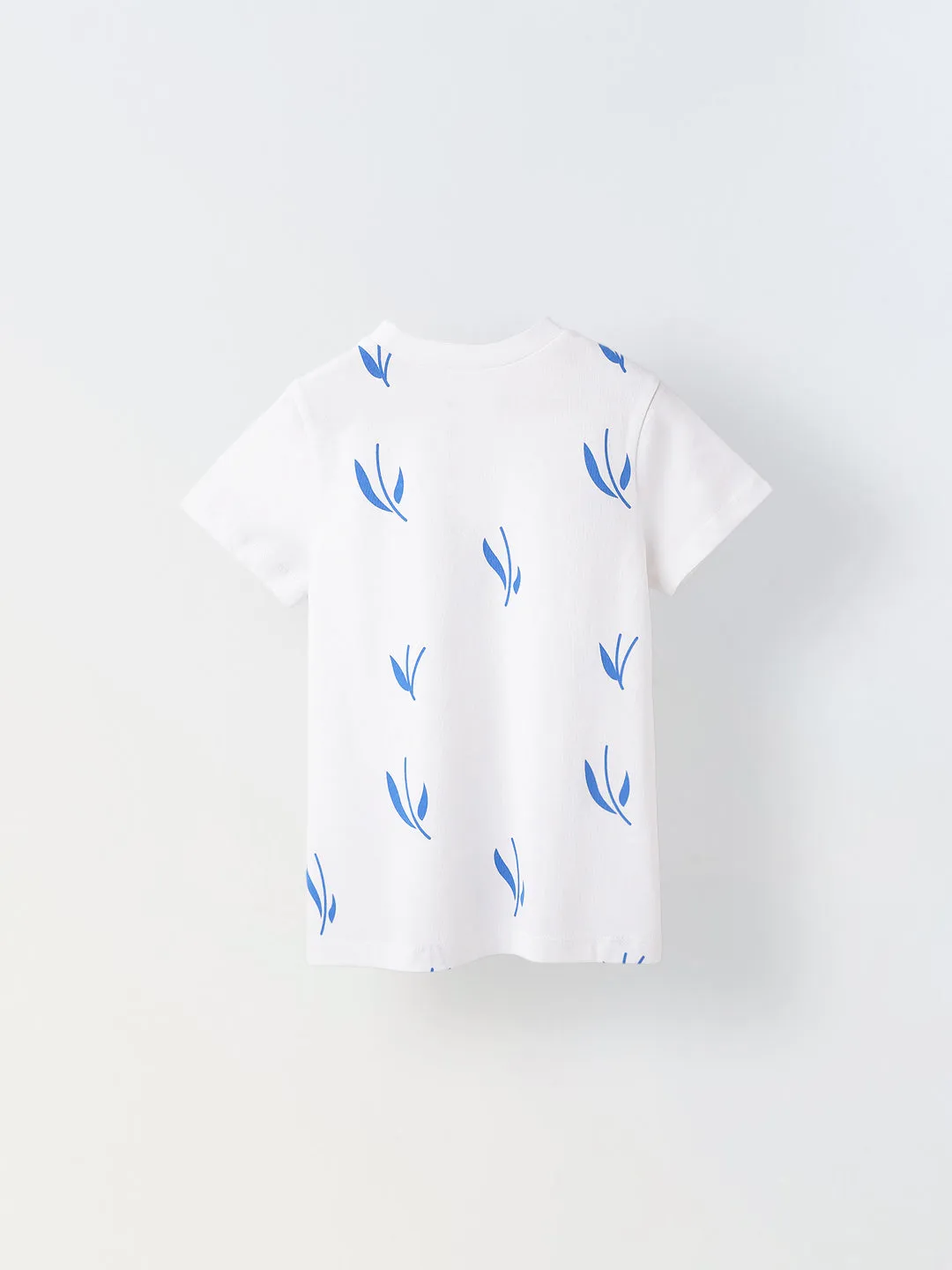 White Overall Printed T-Shirt