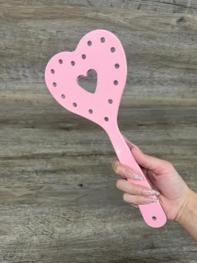 Wholesale Harley's Heart Pretty in Pink Aluminum Spanking Paddle