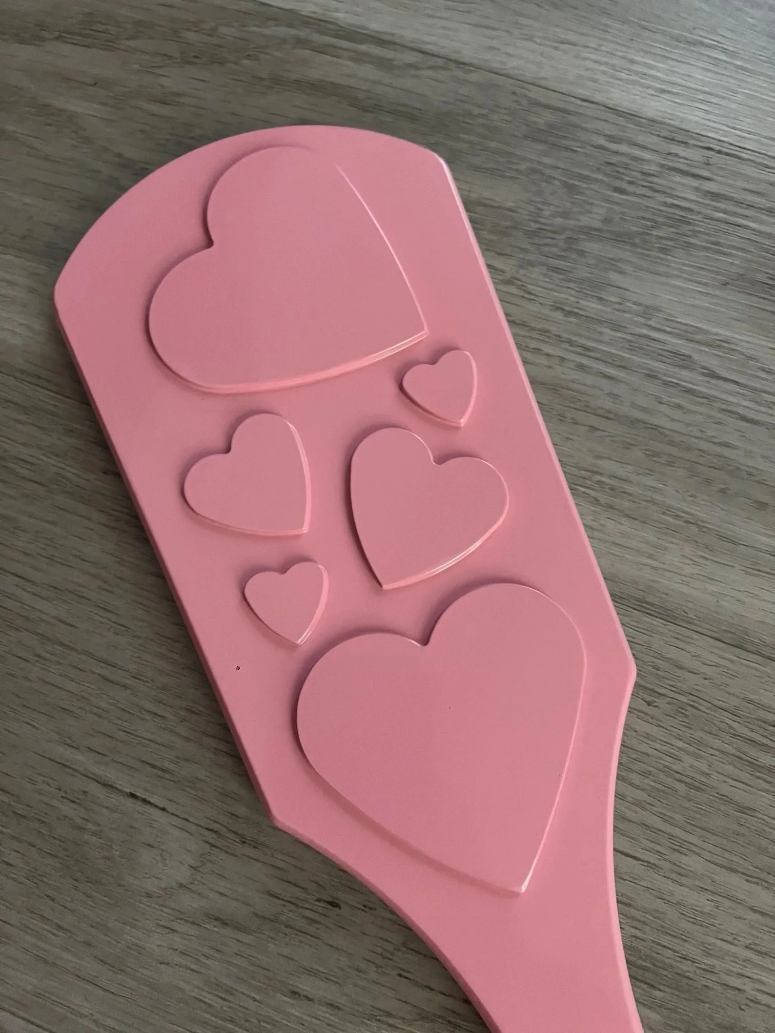 Wholesale Lola's Heartbreaker Spanking Heart Paddle in Pretty in Pink Love