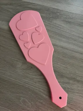 Wholesale Lola's Heartbreaker Spanking Heart Paddle in Pretty in Pink Love