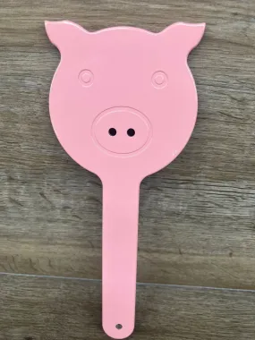 Wholesale Pink Piggy Pig Face Aluminum Spanking Paddle Oink Pretty in Pink Collection Porker