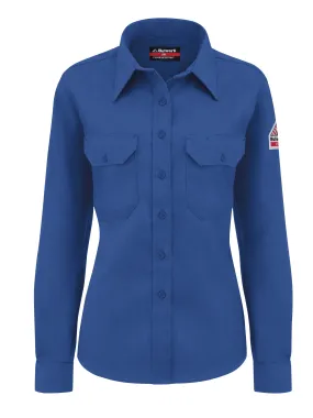 Women's Dress Uniform Shirt SND3 - Royal Blue
