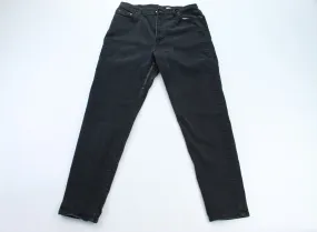 Women's Levi's 512 Black Wash Denim Jeans