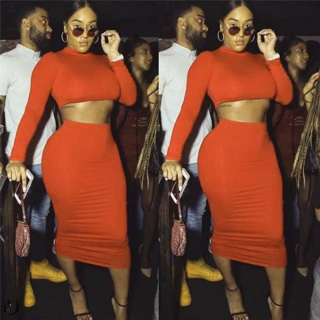 Womens Midi Pencil Skirt -Ladies - Tube Skirt Bodycon style
