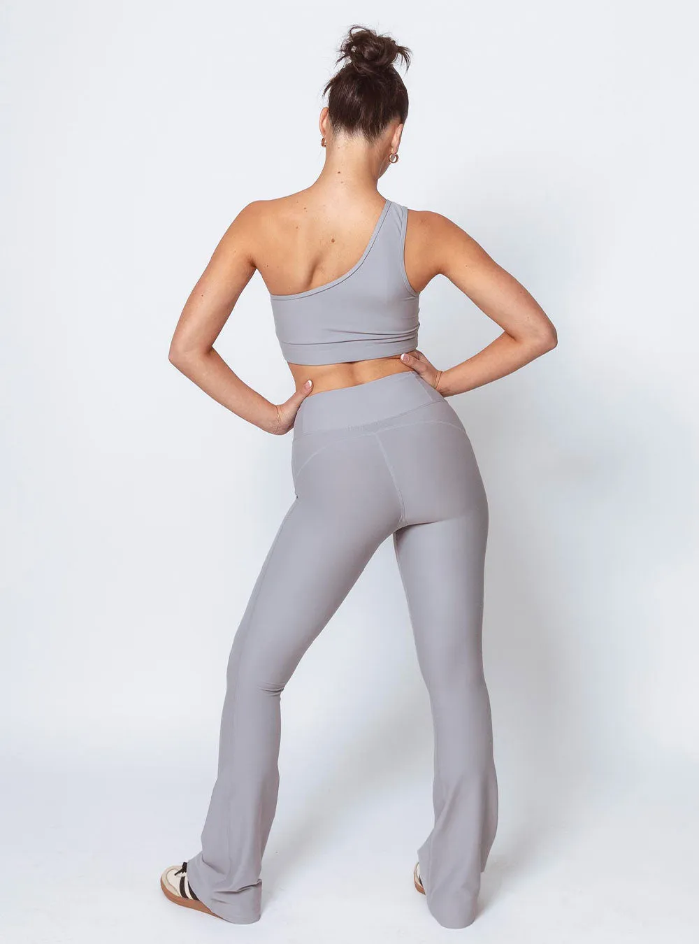Women's Studio Flared Tights Grey