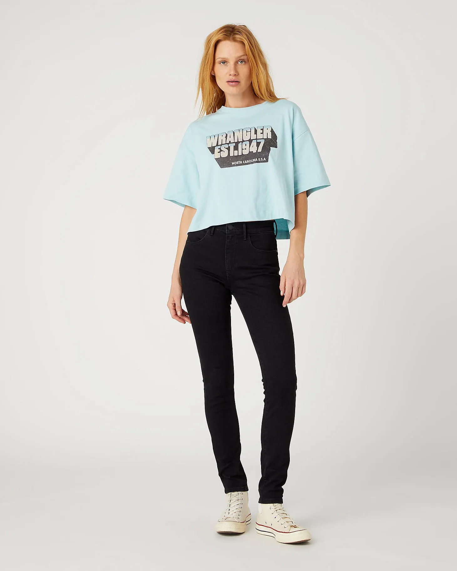 Wrangler Womens Body Bespoke High Rise Skinny Jeans - Arachne