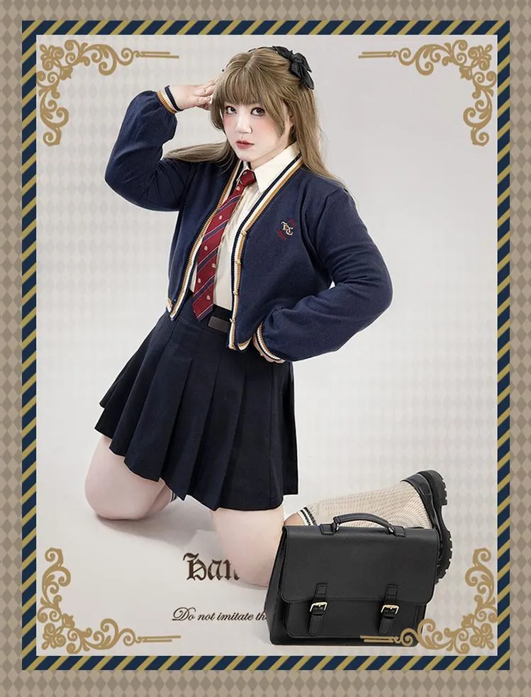 Yingtang~Plus Size Lolita JK Suit Royal College Vintage