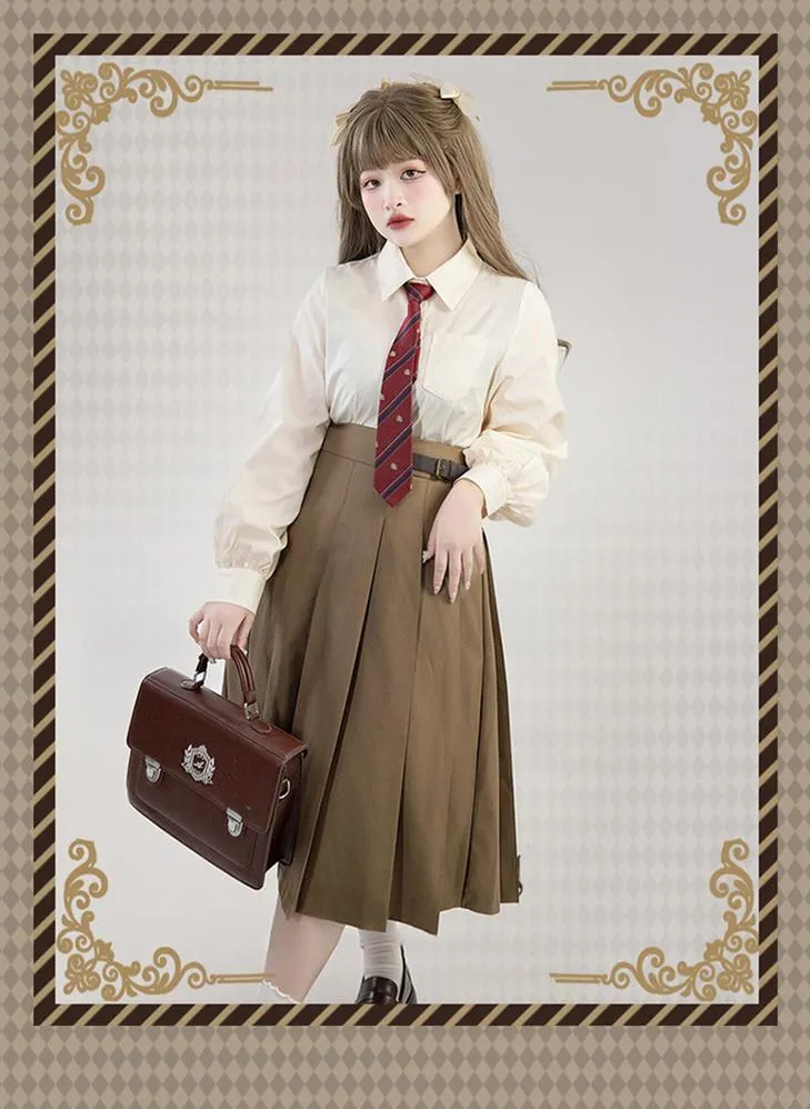 Yingtang~Plus Size Lolita JK Suit Royal College Vintage