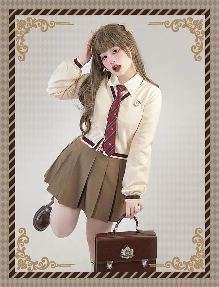 Yingtang~Plus Size Lolita JK Suit Royal College Vintage